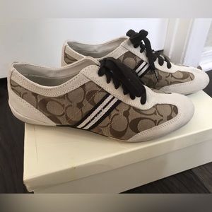 Coach leather shoes